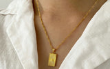18K Stainless Steel Pendant Necklace – Jewelry Gift Ideas — 14