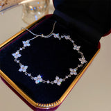 Zircon Flower Bracelet Niche Personality Design – Jewelry Gift Ideas — 3