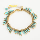Bracelet Turquoise Vintage Distressed Colored – Jewelry Gift Ideas — 19