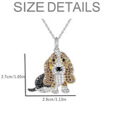 Cute Baggy Hound Pendant Necklace – Jewelry Gift Ideas — 3