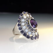 Women's Fashion Multi Colored Opal Ring – Stylish Gifts — 3