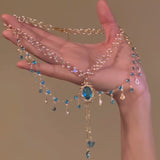 Copper Alloy Crystal Mermaid Princess Necklace – Jewelry Gift Ideas — 2
