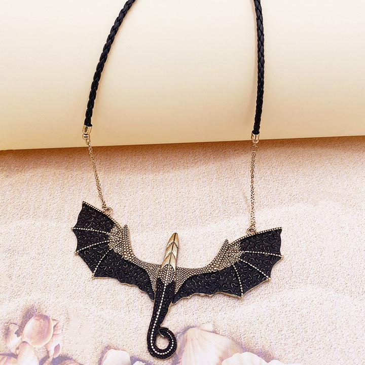 Fashion Rock Pterosaur Ancient Gold Alloy Pendant – Jewelry Gift Ideas — 1