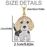 Cute Beagle Dogs Pendant Necklace Exquisite – Jewelry Gift Ideas — 8