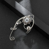 Vintage Earrings Non-pierced Petal Ear Clip – Everyday Gifts — 8