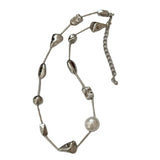 Women's Irregular Metal Pearl Necklace – Jewelry Gift Ideas — 2