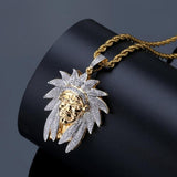 Indian Headdress Pendant Jewelry Chain – Jewelry Gift Ideas — 1