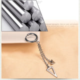 Korean Style Tassel Chain Earrings Men's Hipster Ear – Stylish Gifts — 3