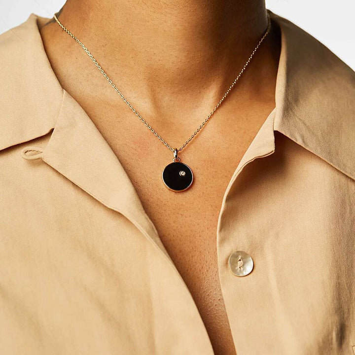 European And American Double Sided Sun Necklace – Jewelry Gift Ideas — 1