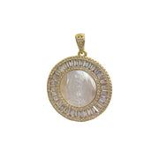 Round Lady Guadalupe Necklace Pendant – Jewelry Gift Ideas — 7