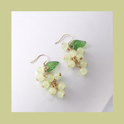 Cute Purple Grape String Earrings – Stylish Gifts — 2