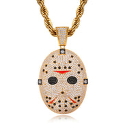Chain Saw Frightening Mask Necklace – Jewelry Gift Ideas — 3