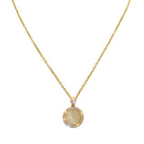 Rotatable Opal Titanium Steel Necklace Female – Jewelry Gift Ideas — 3