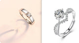 Four Claw Moissanite Diamond Ring – Surprise Gifts — 8