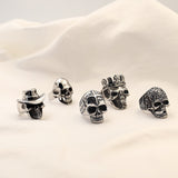 Personality Skull Men's Retro Punk Trendy Hand Ring – Gifts for Him — 2