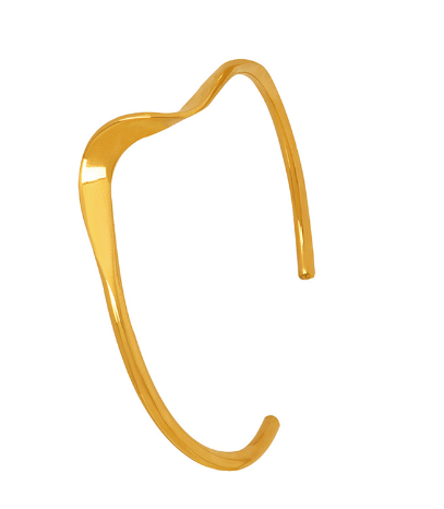 Iris Golden Bangle – Birthday Gifts — 1