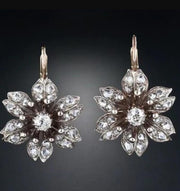 Female Geometric Circular Zircon Earrings – Gifts for Her — 6