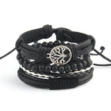 Multilayer 4-Piece Hand Braided Vintage Bracelet – Jewelry Gift Ideas — 3