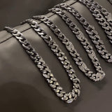 Full Diamond Splicing Cuban Chain Necklace Male – Jewelry Gift Ideas — 6