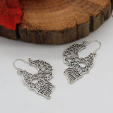 Creative Vintage Openwork Carved Skull Earrings – Surprise Gifts — 5