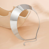 Hip Hop Cool Metal Punk Collar Elegant Necklace – Jewelry Gift Ideas — 9