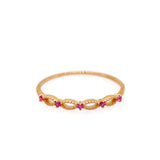 Silver Plated Natural Ruby Ring – Everyday Gifts — 5