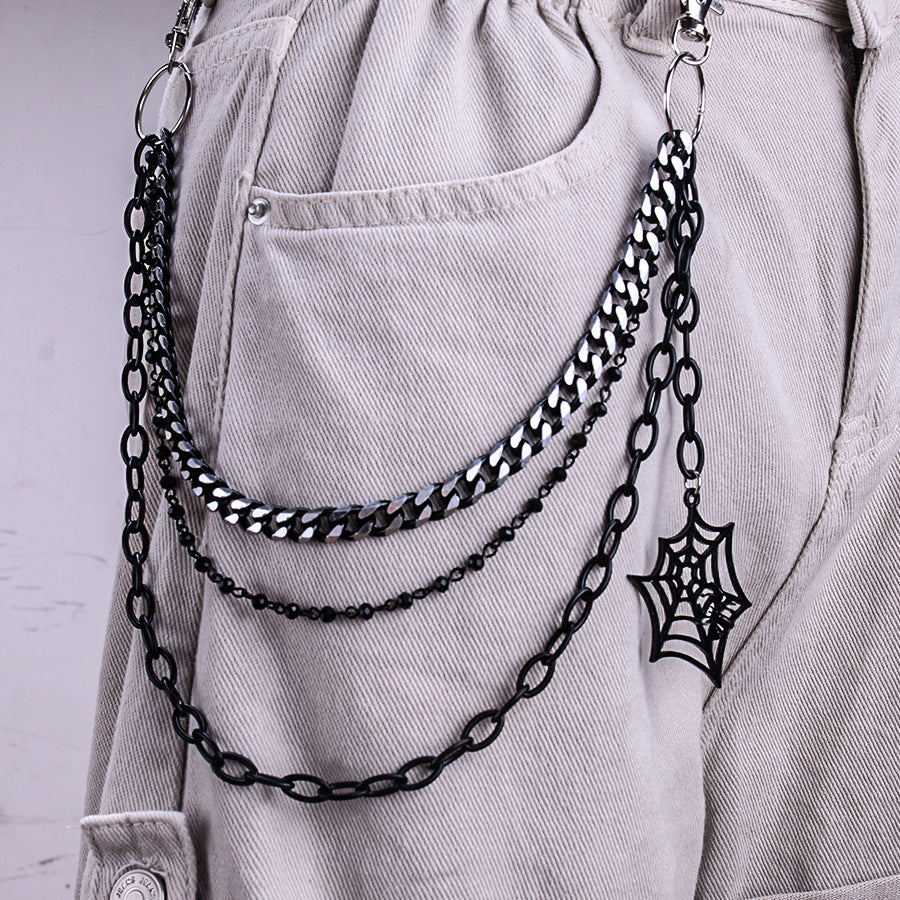 Trendy Punk Metal Personality Three-layer Spider Web – Surprise Gifts — 1