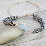 Handmade Creative Woven Bracelet Love Stone – Jewelry Gift Ideas — 4
