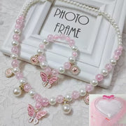 Children's Necklace Jewelry Pearl Bracelet Set – Jewelry Gift Ideas — 5