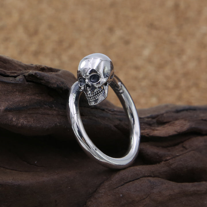 S925 Sterling Silver Ring Vintage Thai Silver Ornament – Stylish Gifts — 1