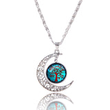 Colorful Tree Of Life Glass Necklace For Women – Jewelry Gift Ideas — 5