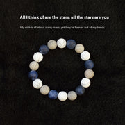Fashion Gray Stone Zen Bracelet For Women – Stylish Gifts — 20