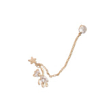 Cute Shiny Rhinestone Bear Tassel Earrings – Special Occasion Gifts — 6