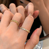 Double Package Temperamental Minority Design Open Ring – Gifts for Her — 6