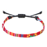 Hand Woven Rainbow Color Anklet Bohemian Style – Stylish Gifts — 9