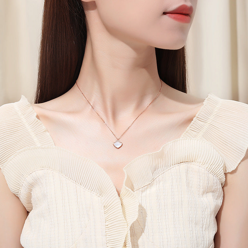 Women's Sterling Silver Shell Pendant Niche Ins – Jewelry Gift Ideas — 1
