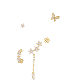 Romantic Star And Moon Series Popular Butterfly – Gifts for Couples — 18