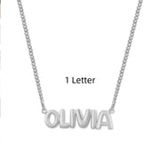 Personalized 3D Bubble Name Necklace – Jewelry Gift Ideas — 14