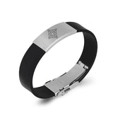Stainless Steel Irish Celtic Knot Silicone – Jewelry Gift Ideas — 10