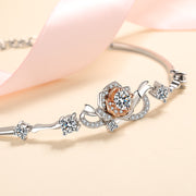 A Rose Bracelet Female S925 Silver Bracelet – Jewelry Gift Ideas — 8