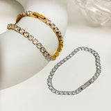 Gypsophila Zircon 18K Gold-plated Titanium Steel – Jewelry Gift Ideas — 6