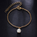 Simple Three-layer 3 Ankle Chain Metal Alloy Ornament – Surprise Gifts — 3