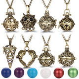 Aromatherapy Zircon Cage Hollow Necklace – Jewelry Gift Ideas — 5