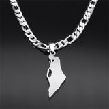 Israel Stainless Steel Women's Pendant Necklace – Jewelry Gift Ideas — 6