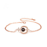 Women's S925 Round Diamond Embedded Star Bracelet – Jewelry Gift Ideas — 4