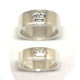Men's And Women's Fashion Stainless Steel Crown Ring – Stylish Gifts — 6