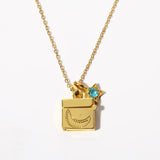 Shell Titanium Steel Album Necklace Opening – Jewelry Gift Ideas — 7