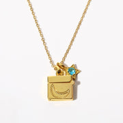 Shell Titanium Steel Album Necklace Opening – Jewelry Gift Ideas — 7