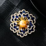 Heavy Industry Begonia Brooch Luxury Female Pin – Jewelry Gift Ideas — 2