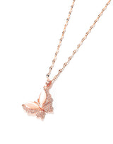 Women's Butterfly Diamond Necklace Women's Fashion Ins – Stylish Gifts — 3